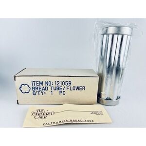 Vintage 1995 The Pampered Chef Bread Tube/ Flower New